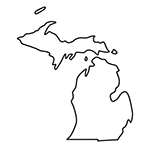 Michigan map